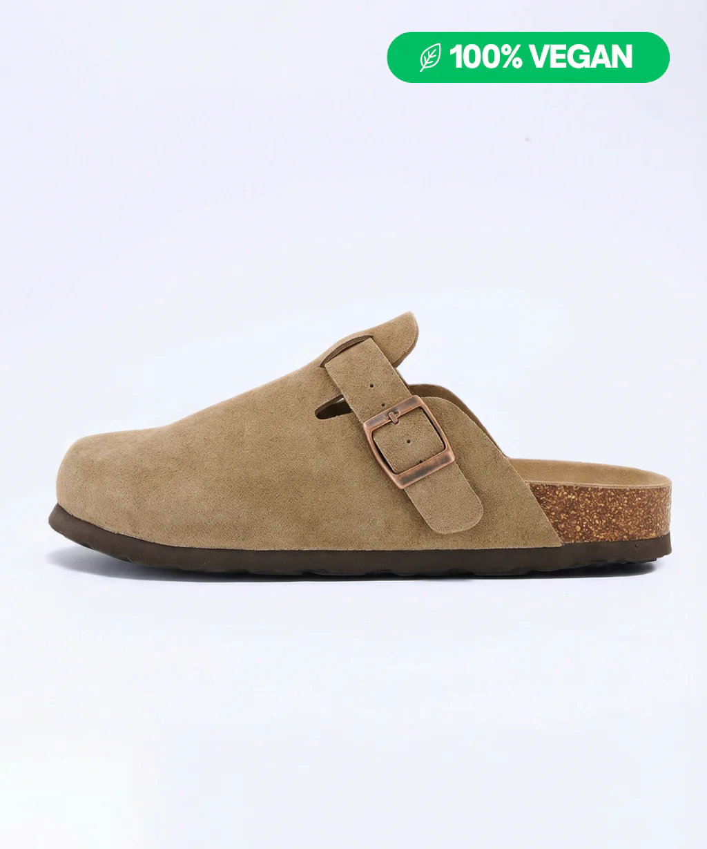 100% Vegan Suede Clogs by Qomfort - Image 4